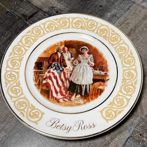 Avon Other - Vintage Avon 1973 Betsy Ross, Patriot Flag maker, Collector Plate Made England